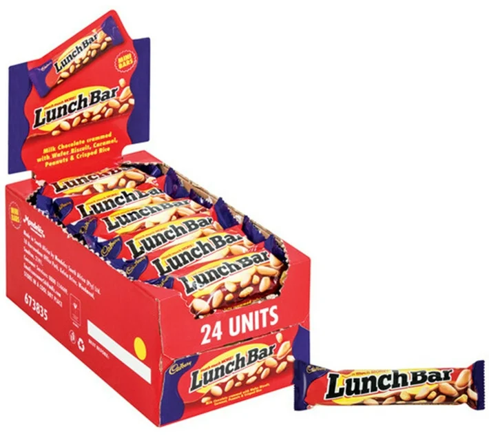 LUNCH BAR 24 PACK 21G