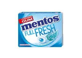MENTOS GUM BLISTERS FRESHMINT 8S