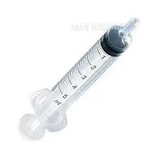 SYRINGE 5ML  LEURSLIP