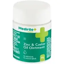 ZINC & CASTOR OINT 50G (MILDEN)